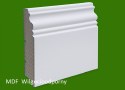 Listwa przypodłogowa MDF biała lakierowana - 150 x 19 PLUS - wilgocioodporna